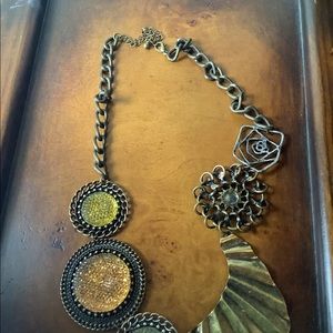 beautiful handmade statement necklace
